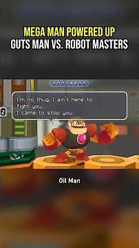 Guts Man vs. Robot Masters: Mega Man Powered Up