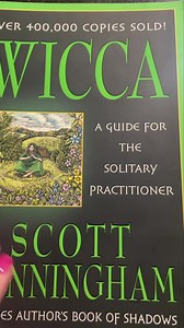 PRELOVED BY ME LIKE NEW Wicca: A Guide for the Solitary Practitioner €8 Cunningham's classic introduction to Wicca is about how to live life magically, spiritually, and wholly attuned with nature. It is a book of sense and common sense, not only about magick, but about religion and one of the most critical issues of today: how to achieve the much needed and wholesome relationship with our Earth. Cunningham presents Wicca as it is today: a gentle, Earth-oriented religion dedicated to the Goddess 
