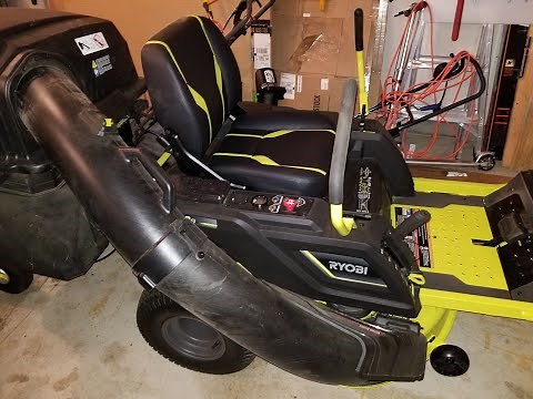 Ryobi Zero Turn ZT480e Electric Riding Mower Review 3rd Year (Includes Bagger Info & Battery Issue)