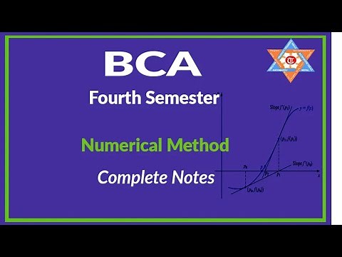 CHAPTER-3 INTERPOLATION NUMERICAL METHODS OF BCA 4TH SEM TU NEPAL||CLASS B.I.A||
