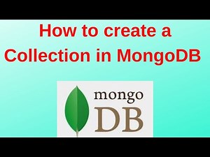 1. MongoDB Tutorials for Beginner: Create Collection