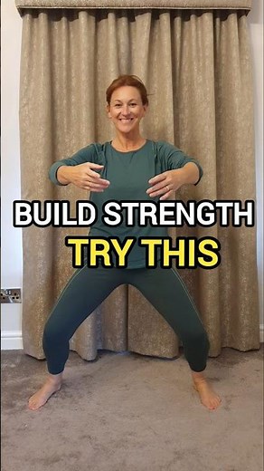 Effective TAI CHI MOVE to build strength #seniorsstrength