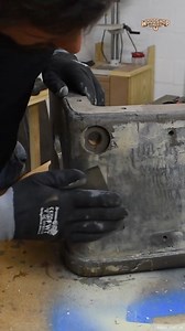 18K views · 90 reactions | Continuing the Cast Iron Table Saw Restoration #restoration #castiron #castironrestoration | Woodwork Junkie | Facebook
