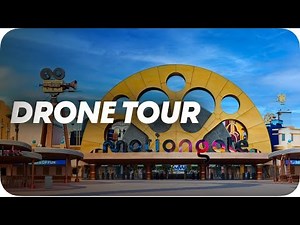 Drone Tour of MOTIONGATE™ Dubai Theme Park: Explore 5 Iconic Studio Worlds