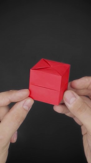 Origami Cube Ring Box Tutorial