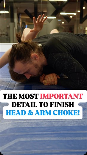 Valentin Fels Camilleri 🇫🇷 - LEARN JIU JITSU SMARTER & FASTER | Just like every other strangulation techniques, close as much space as possible in the pit in which the neck is 😉🙏🏻 —— HEAD & ARM CHOKE... | Instagram