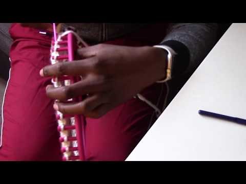 Lesson #17: Finishing a Circular Loom Knitting Project (Binding Off)