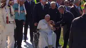 Pope says church should take blame for Canada abuses