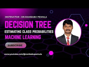 Estimating Class Probabilities || Decision Tree Classifier