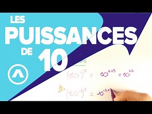 Les Puissances de 10 - Propriété des Puissances avec Exemple - Mathrix