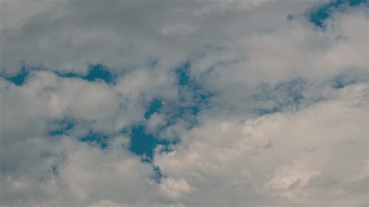 Time lapse of dark and light rain clouds - Free Stock Video