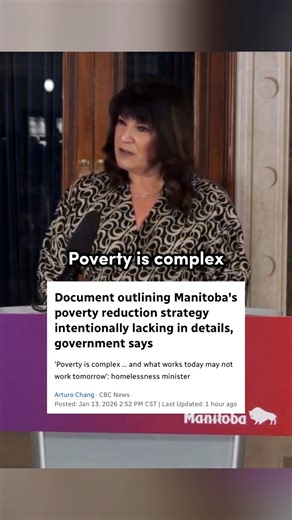 More working Manitoba families are using food banks than ever. But the NDP don’t have an actual plan to do anything because… it’s too hard? The NDP’s new anti-poverty “strategy” has REMOVED progress indicators like: - income inequality - literacy - kids in the CFS system - rates of people entering/exiting poverty Lack of detail means lack of accountability. These are the same ministers in charge of Manitoba’s failing homelessness strategy, ongoing child welfare crisis, and the new consumption si