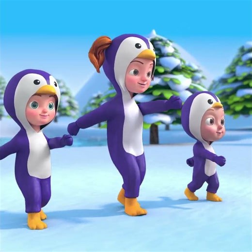 Penguin Attention | Children's Songs #shorts #spanishshorts #childrenssongs