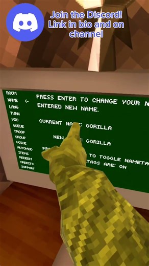 How to CHANGE your NAME in GORILLA TAG (Gorilla Tag HOW TO) #gorillatag #gorillatagquest #vr #monke