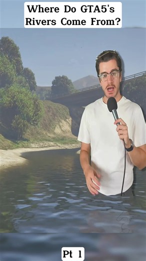 Where Do GTA5's Rivers Come From? Part 1 #facts #rockstar #GTA #game #review