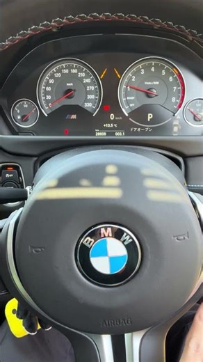 F80 M3 cold start valve opened comfortmode #automobile #bmwm3 #mpower #coldstart #exhaust #s55