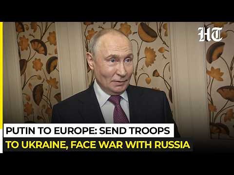 Putin Warns NATO & Europe On Camera, Declares Troop Deployment In Ukraine Would Mean War With Russia