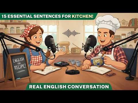 15 Essential Sentences for the Kitchen | Speak Like a Pro While Cooking!