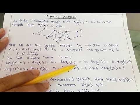 BROOK'S THEOREM || FIND THE CHROMATIC NUMBER OF PETERSON GRAPH BY USING BROOK'S THEOREM