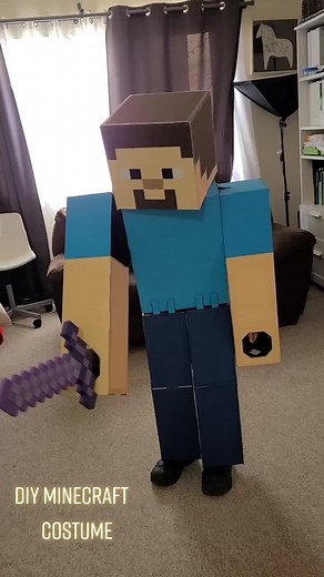DIY Minecraft Costume Ideas for Halloween | How to Make a Steve Minecraft Costume