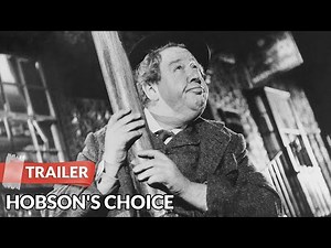 Hobson's Choice (1954) Trailer | Charles Laughton | John Mills