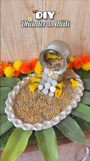 DIY for laxmi pooja #trending #viral #art #shortsfeed #shortsviral #trading #diwali #diwalispecial