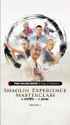 Join the FREE Introduction Series by Shaolin Temple Europe, led by experienced masters & teachers.