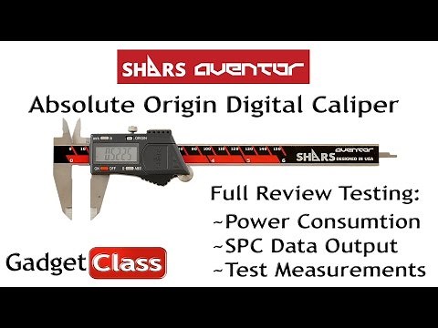 (:Review:) SHARS Aventor Absolute Origin DIgital Caliper w/SPC Data Output