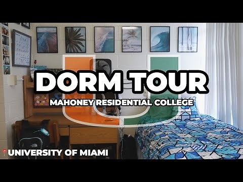University of Miami Freshman Dorm Tour (Mahoney/Pearson)