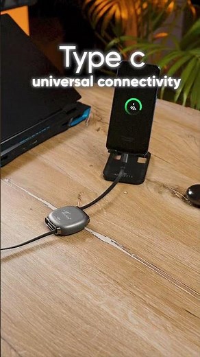 No More Tangles! Techie 60W PD Retractable C2C Cable