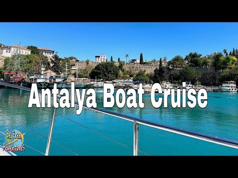 Antalya Boat Tour from the Old Harbour to Demircikara Waterfall