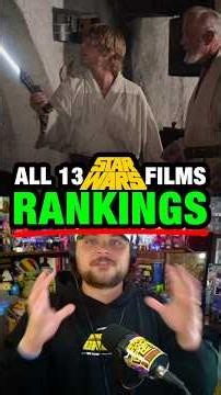Ranking every Star Wars movie #starwars