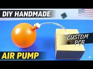 “DIY Mini Air Pump | Powerful & Compact Project for Home & DIY Use”