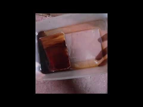 Heliography process by nicephore niepce, but using road asphalt emulsion