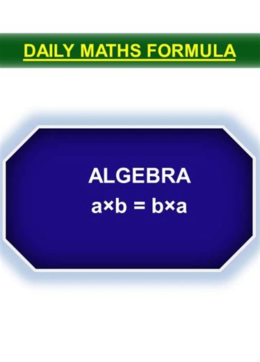 #shorts Daily maths formula 19