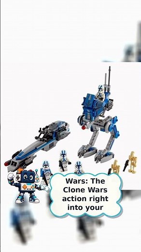 LEGO Star Wars 501st Legion Clone Troopers Building Set