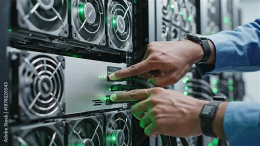 Setting Up and Connecting Server Hardware in a Data Center