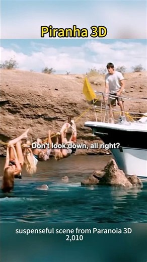 Panic on the Water! Piranha Attack Begins 🩸Piranha 3D (2010)