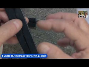 Fusible Threads Make sewing easy