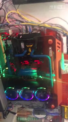 DIY水冷 全套TT水冷 磁动力01机箱