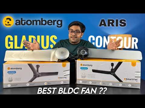 Best Energy Saving Fan in 2026 ⚡⚡ Atomberg Aris Gladius & Aris Contour Smart BLDC Ceiling Fan ⚡⚡