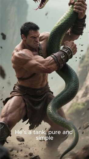 Cyclops vs Giant Serpent — Ultimate Myth Battle