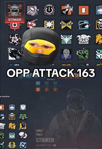“Opp Attack 163” vs. Skittlz happened, also Karan hates charity. #siege #rainbowsixsiege #gamingclips #r6siege #fyp