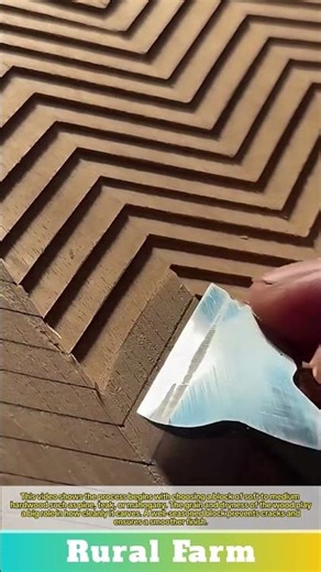 Carved Wooden Blocks by Hand: Secret to Getting Smooth Edges Fast ASMR Wood Crafts