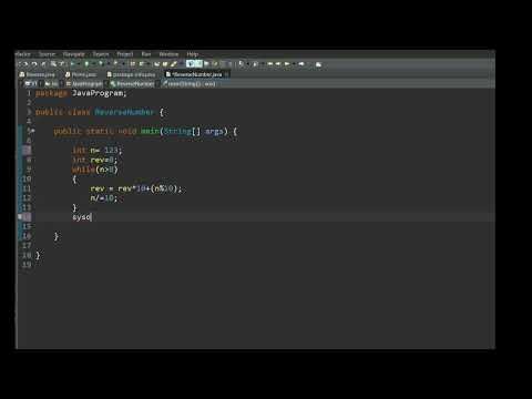 Java Interview Question : Reverse a Number