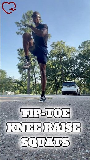 TIP TOE KNEE RAISE SQUATS #perpetualhealthhtx #motivation #squats #calisthenics #fyp #workout #power