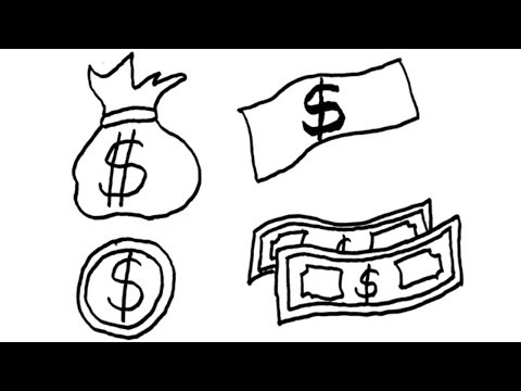 How to Draw Money Easy 💰 | Money Bag, Dollar, Coin & Cash Drawing for Beginners