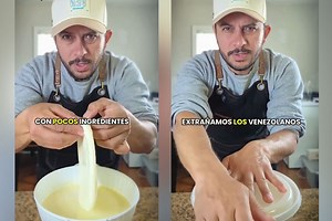 Es venezolano y revela la receta para preparar queso de mano con ingredientes que se consiguen en EE.UU.