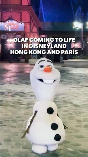 Disney Imagineering brings Olaf to life, will be seen at Disneyland Hong Kong and Paris