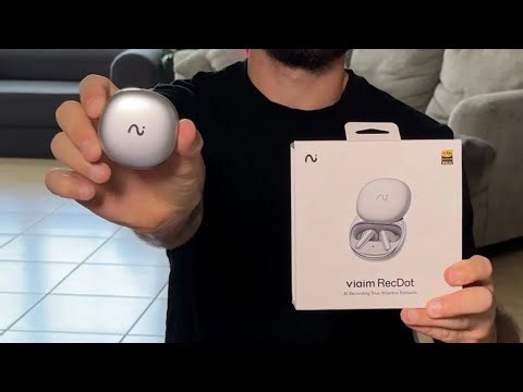 Viaim RecDot AI Earbuds Unbox – Live Transcription & Wireless Conference Review